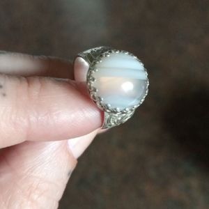 Agate ring by Elktooth Designs